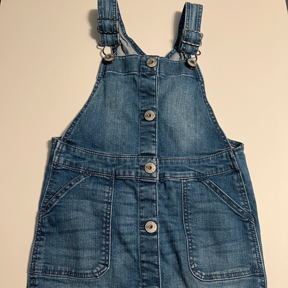 OshKosh Denim Overall Skirt! 4T